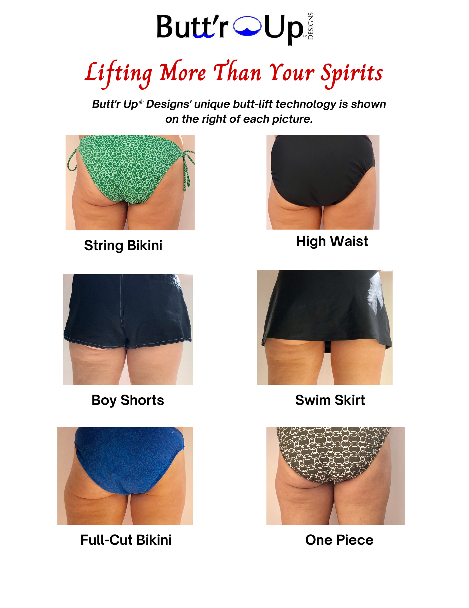 Bikini bottoms that lift hotsell