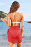 Beach Style Sarong Tie Convertible Cover Up