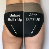 Butt'r Up™ Designs Butt-Lift Retro Fold-Over Bathing Suit Bikini Bottom