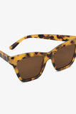 Tortoise Shell Wayfarer Cat Style Acetate Lens UV400 Sunglasses